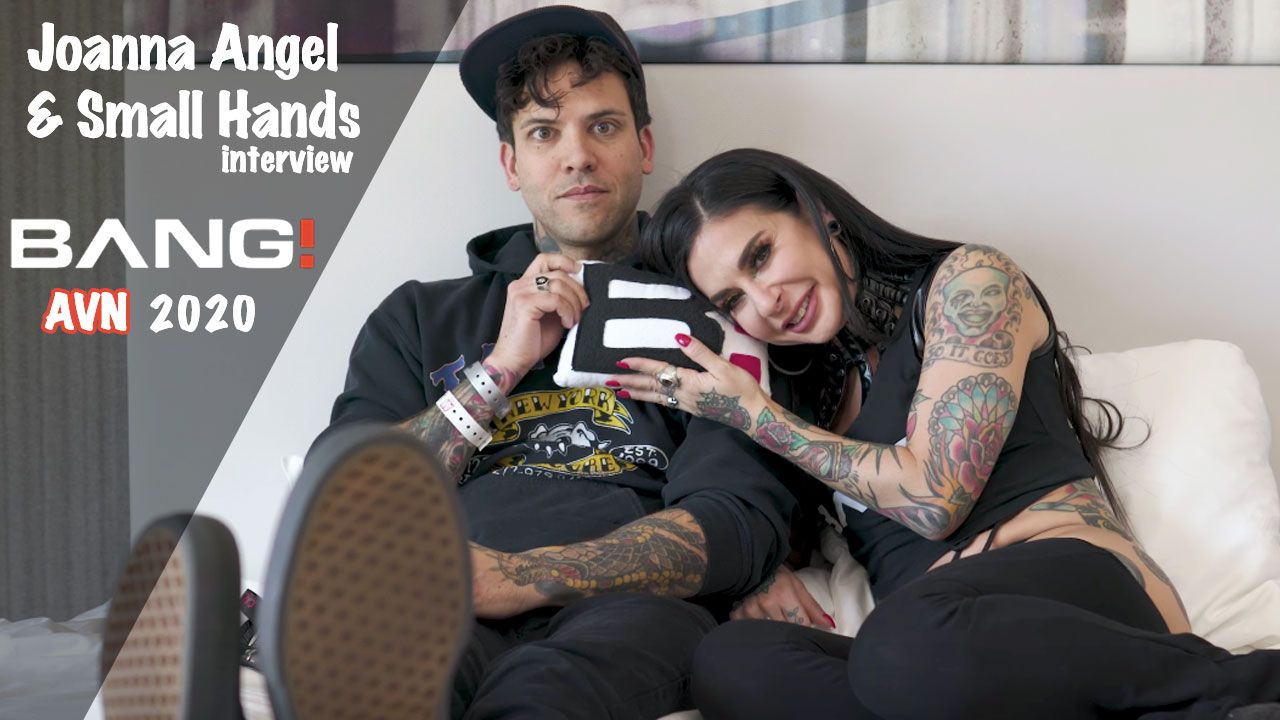 Never before scene interview with Joanna Angel and Small Hands!