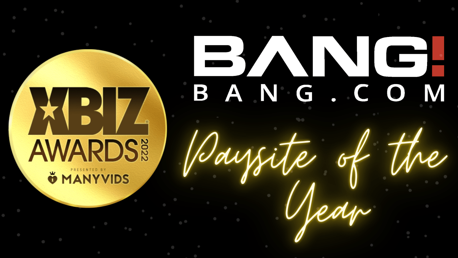 Bang won XBIZ 2022 Paysite Network of the Year!!