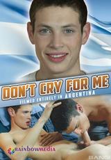 DVD Cover Dont Cry For Me