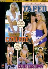 DVD Cover Taped College Confessions #3