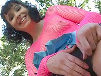 Ver ahora - Shayna is a latina teen girl who sucks a dick pov style and gets the cum