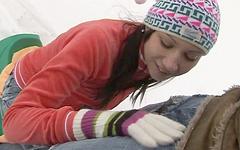 Watch Now - Michelley is a snow teen