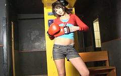 Conny is a very sporty teen join background