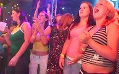 Watch Now - This woman wanted to check out the hardcore party