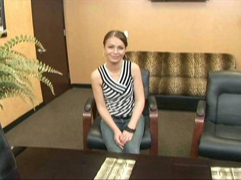 Little  Jayden Fire Shows Boss Her Tits And Takes Cock In Her Sweet Pussy