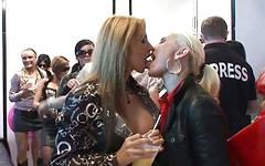 Sexy lesbians get hot and ready to take you to a night of orgiastic ecstacy - movie 1 - 4