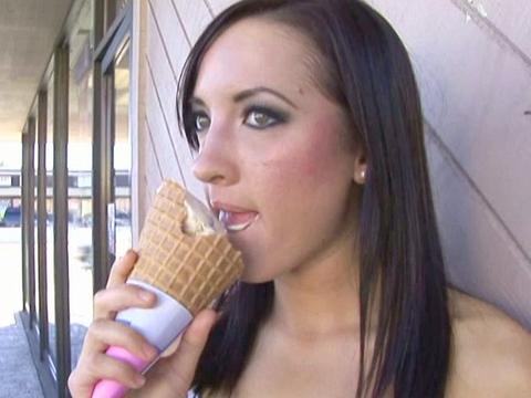 Deena Daniels Wants Her Cherry Popped After She Finishes Her Ice Cream Cone