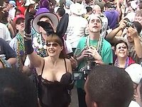 Watch Now - One wild outdoor group part everyone invited to see latin women's big boobs