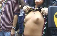 One wild outdoor group part everyone invited to see Latin women's big boobs - movie 1 - 7