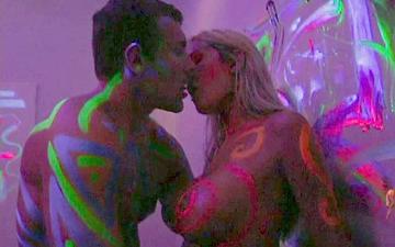 Download Trina michaels day-glow color couple fuck & suck each other facial cumshot