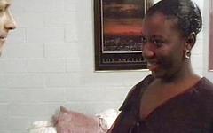 Chocolate Tye Takes a White Load in her Face - movie 2 - 2