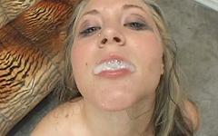 Bailey Nicole takes all the loads in her mouth - movie 2 - 7