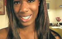 Watch Now - Alexia is a horny ebony amateur eager to break into the porn industry