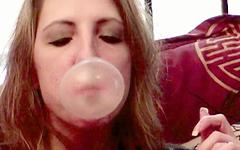 Marie Madison Is A Bubble Gum Slut Who Loves Blowing Bubbles Or Anyone Else - movie 2 - 5
