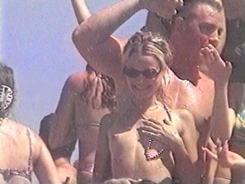 Girls Going Crazy And Flashing Titties