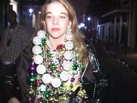 The Streets Of New Orleans On Mardi Gras