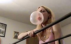 The bubble gum girl knows it aint gonna lick itself - movie 2 - 4