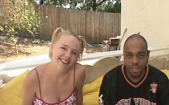 Missy Monroe is totally new to porn join background