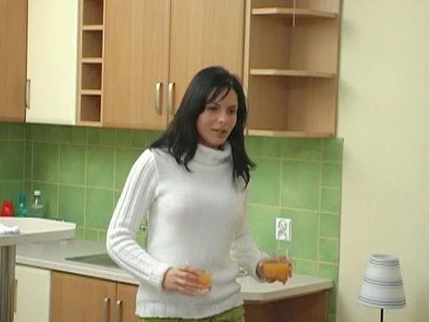 This Dark Haired Lady Is From Warsaw