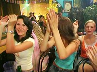 Watch Now - These dudes know how to get the action, stripping for a group of wet sluts