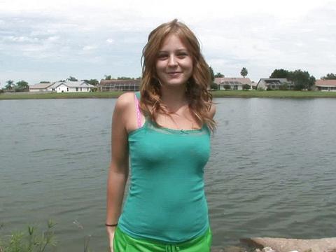 Staci Puts On A Solo Striptease In Her First Naught Movie