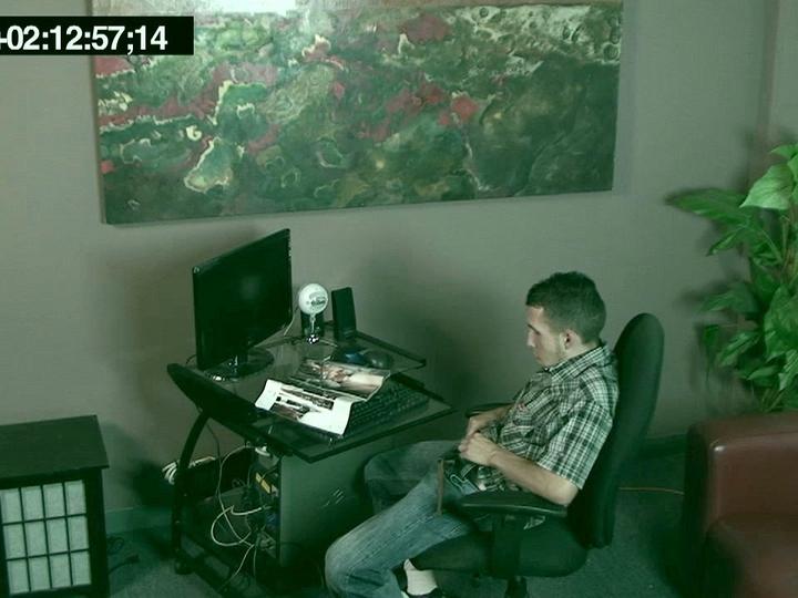 Amateur Jocks Caught Having Sex in Surveillance Camera Footage
