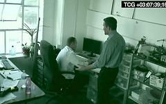 White collar daddies sucking and fucking in office surveillance video - movie 4 - 3