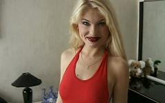 Barbara Rose is a horny euro babe join background