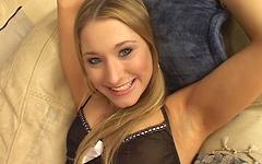 Kayla Marie takes a creampie and lets it drip out of her pink slit for you - movie 1 - 2