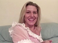 Watch Now - Summer in lingerie gets laid before facial