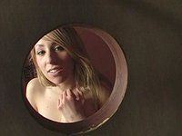 Jetzt beobachten - Allyssa hall is always taking gloryhole dick