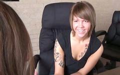 Marie Madison and Presley Scott get it on join background