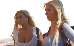 Shyla Stylez and Nikki Benz are hot chicks into big dicks join background