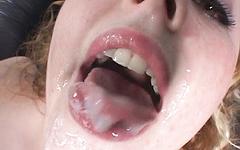 two dicks satisfy Cherry Poppens and fill her mouth with cum - movie 5 - 7