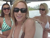 Watch Now - Four sexy girlfriends head out on a boat and wild passionate action ensues