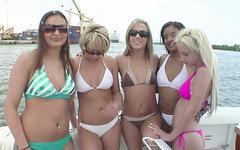 Four sexy girlfriends head out on a boat and wild passionate action ensues - movie 1 - 3
