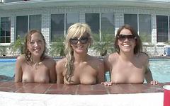 Watch Now - The pool is where all the naked girls are at