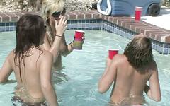These girls are having a great time in the pool - movie 5 - 5