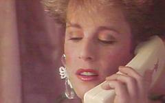 Buffy Van Norton is into TV phone sex with her friends - movie 1 - 2