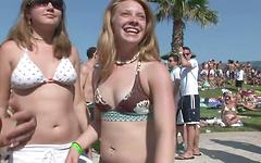 Sandria goes to a Miami Beach Party - movie 6 - 5