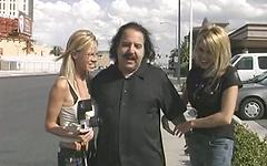 Kijk nu - Ron jeremy has some fun with crystal potter and jocelyn potter