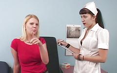 Nikki Blaze gets done by the doctor join background