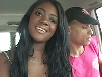 Jetzt beobachten - Ebony eighteen year old jenna brooks gets her first ass fucking with 2 guys