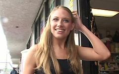 Tina Fine is a blonde college cutie who gets ass fucked for the first time join background