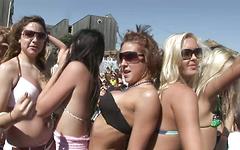 Amy has fun at the Spring Break Beach Party - movie 1 - 7