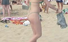Miranda has fun at the Spring Break Beach Party - movie 10 - 4