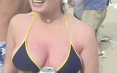 Miranda has fun at the Spring Break Beach Party - movie 10 - 6
