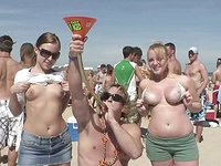 Watch Now - Chleo has fun at the spring break beach party