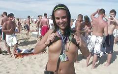 Reneta has fun at the Spring Break Beach Party - movie 8 - 4