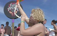  Paula has fun at the Spring Break Beach Party - movie 9 - 2